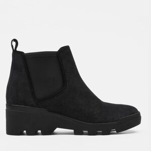 Eileen Fisher Waterproof Suede Bootie